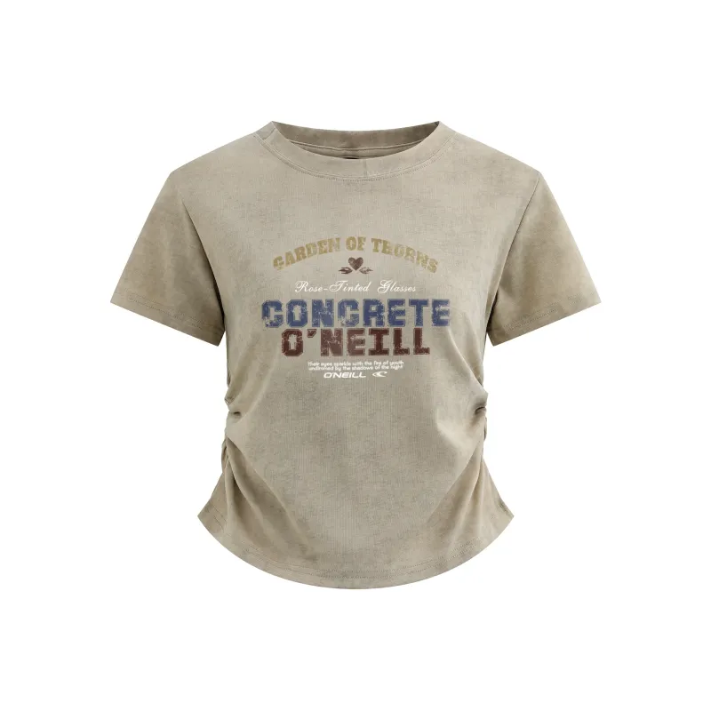 O'Neill T Shirts Women's Khaki-0