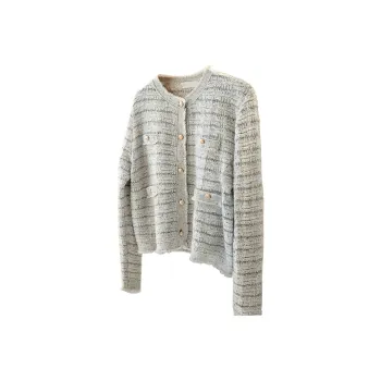 Cypress House Sweater Women's Gray White