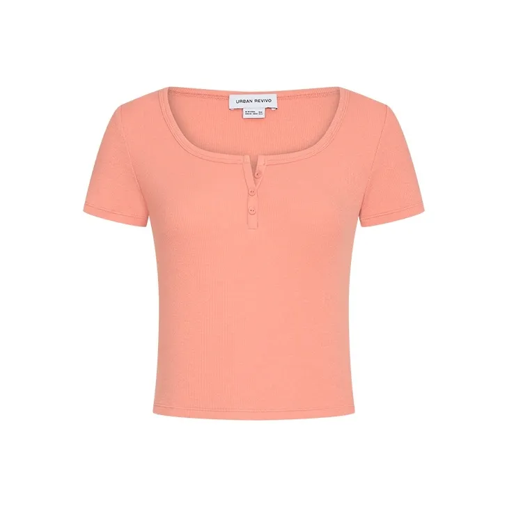 URBAN REVIVO T Shirts Women's-2