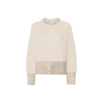 Golden Goose Knitted Embellished Jumper