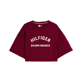 Tommy Hilfiger Crop Tops Women's Red