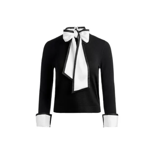 ALICE+OLIVIA Justina Pussy-bow Jumper