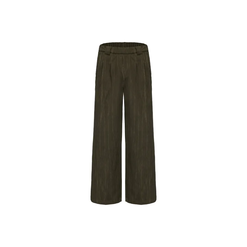 NSTNEW START Casual Pants Unisex Vintage Green-0