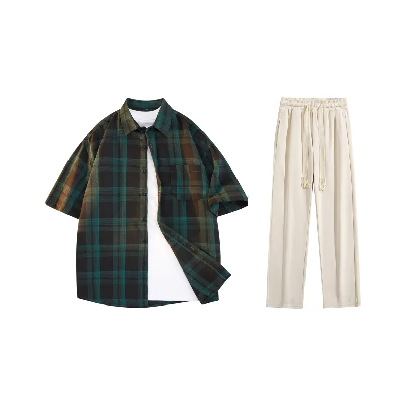 LA'T.WEEKEND Shirt Matching Set Unisex-10
