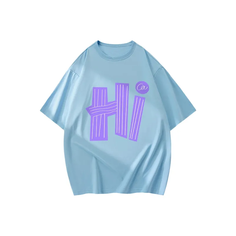 Caramella Drop Shoulder Sleeve T Shirt Unisex-16