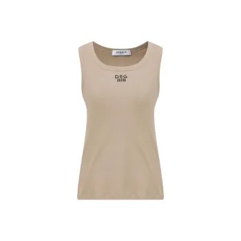 DEGAIA Tank Top Women's Light Coffee