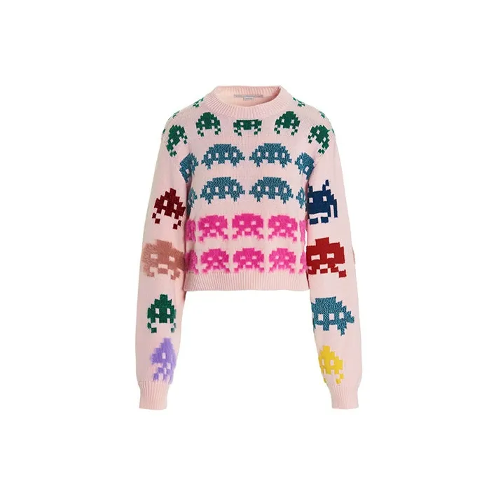 Stella McCartney Pacman-intarsia Knitted Jumper-0