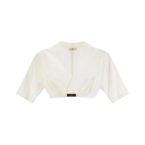 Elisabetta Franchi Logo detail Blouse