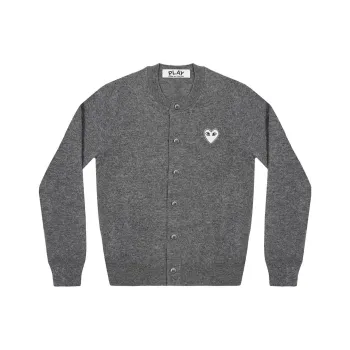 CDG Play Sweaters Women's Gray
