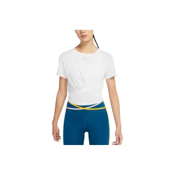 Nike Dri Fit Set in Sleeve T Shirt Women's White