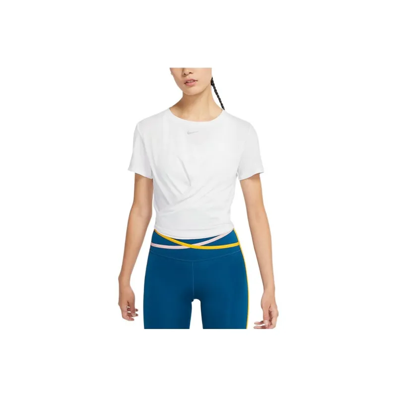 Nike Dri Fit Set in Sleeve T Shirt Women's White-0