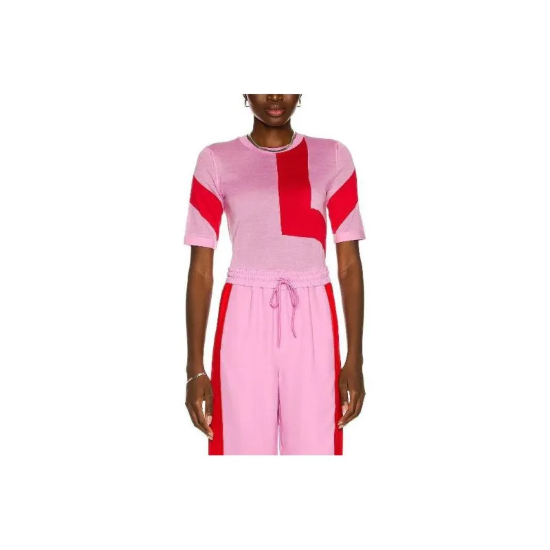 Burberry T-Shirts Women's Pink-0