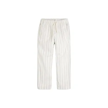 Hollister Casual Pants Men's Cream Stripes