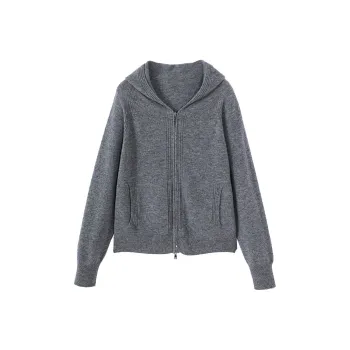 XIANGYING Sweaters Women's Gray