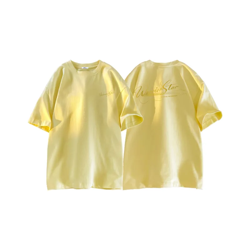 Warrior Huichao Cloud Sail Collection Drop Shoulder Sleeve T Shirt Unisex-10