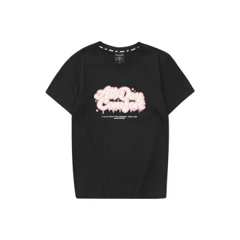 Skechers Colorful Regular T Shirt Women's Carbon Black