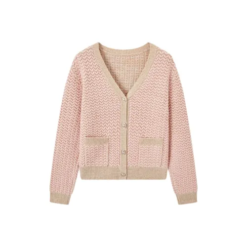 EICHITOO sweater effect Women's Pink Trim