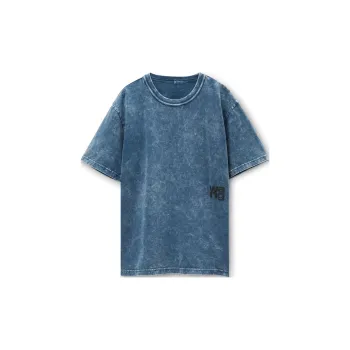 Alexander Wang Puff Logo Jersey T Shirt
