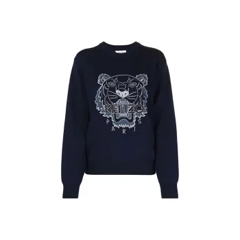 KENZO FW21 Fitted Sweater Women's Blue