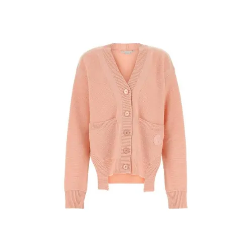 Stella McCartney Asymmetric V Neck Buttoned Cardigan