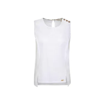 BARBOUR Tank Top Women's Classic White