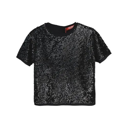 MaxMara Sequin Crewneck Top