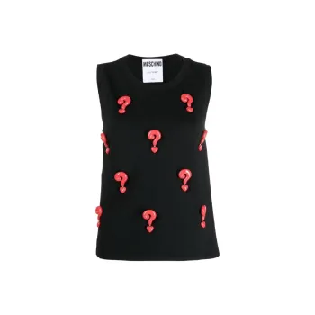 MOSCHINO Tank Top Women's Black