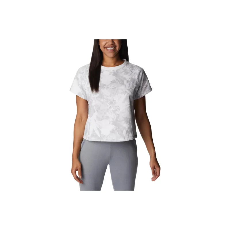 Columbia Crop Tops Women's Gray-0