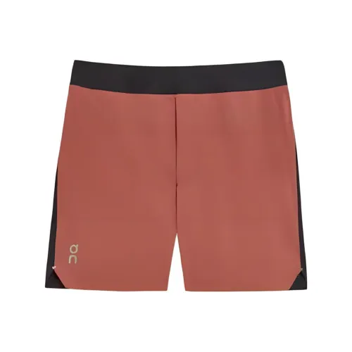 On Lightweight Shorts Sports Shorts Men Reddish Brown/Black
