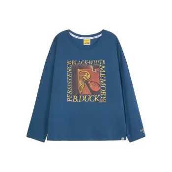 B.Duck T Shirt Women's Navy Blue