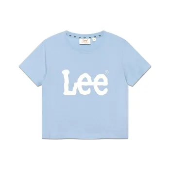 Lee T Shirts Women's Light Blue