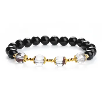 CHINA GOLD Obsidian Bracelets Unisex