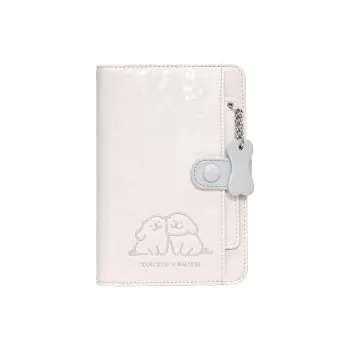 TOUTOU Maltese PU Passport Holder Regular Women's Multicolor
