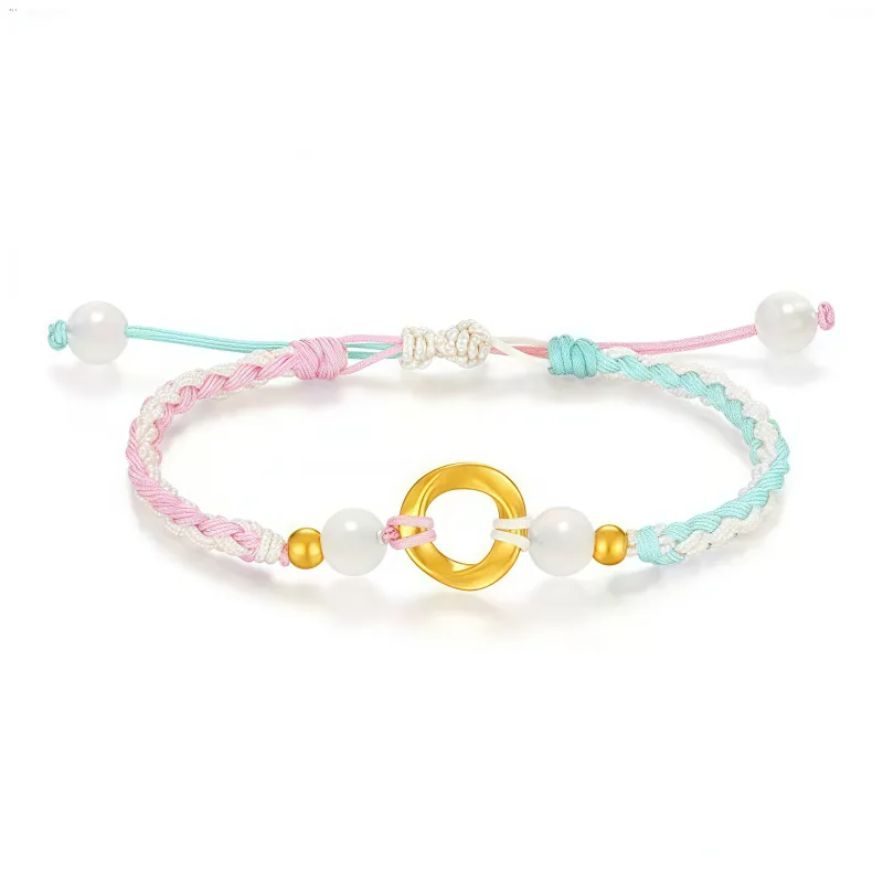 CANDY PLANET Alloy Rope Bracelets Unisex-2