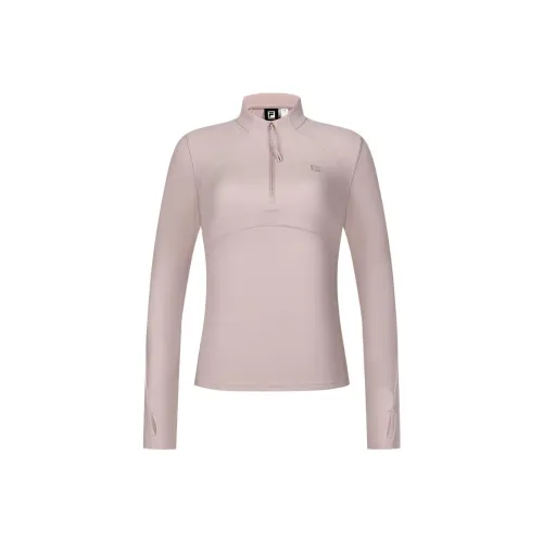 FILA Set in Sleeve T Shirt Women's Light Purple Red