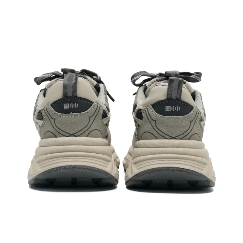 Circle Small Cushioning Support Lightweight Slip Resistant Mat Low Top Chunky Sneakers Women's-5