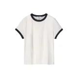 Ecru/Navy Blue