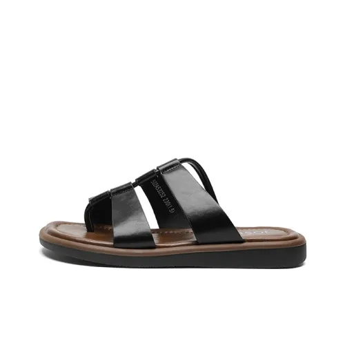 JOSINY Rubber Sole Slide Slippers Women's