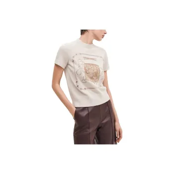 HERMES Crop Tops Women's Ivory