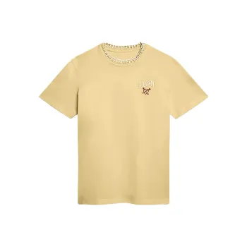Golden Goose Logo Embroidered Crewneck T Shirt