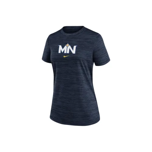 Nike Minnesota Twins Authentic Collection City Connect Practice Velocity Women's Cop nike Dri-FIT Mlb T-Shirt