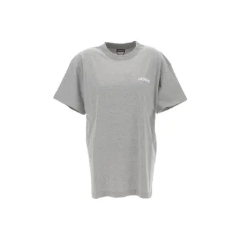Jacquemus Le T shirt Logo T shirt Grey