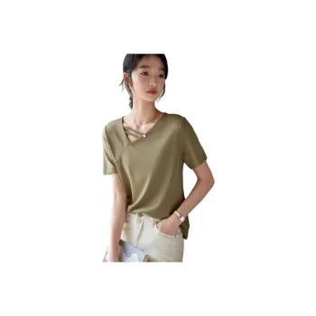 XWI T Shirts Women's Pale Green