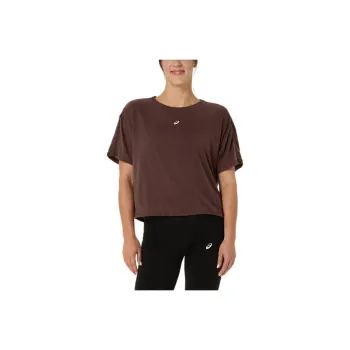 Asics NAGINO RUN T Shirt Women's Coffee