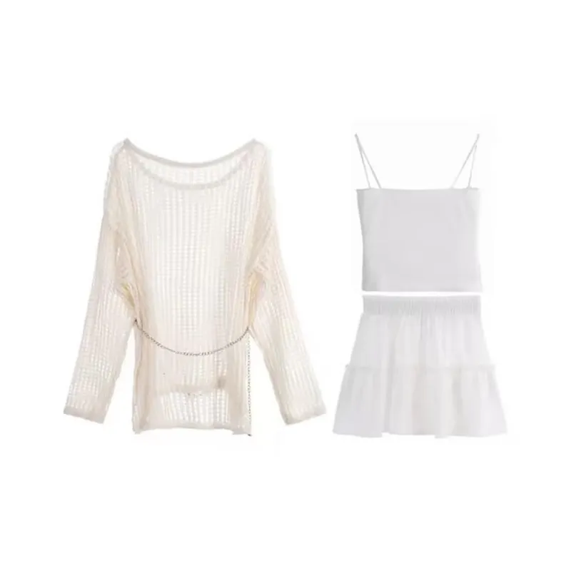 PLANE DRIFT Two Piece Skirt Sets Women's-1