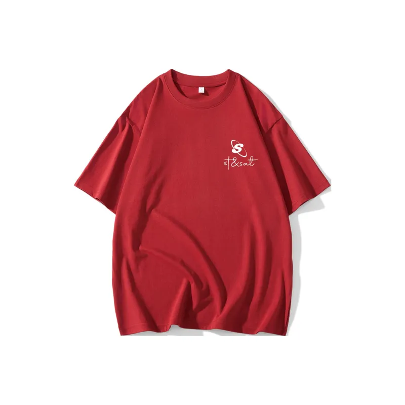 ST&SAT T Shirts Unisex Red-0