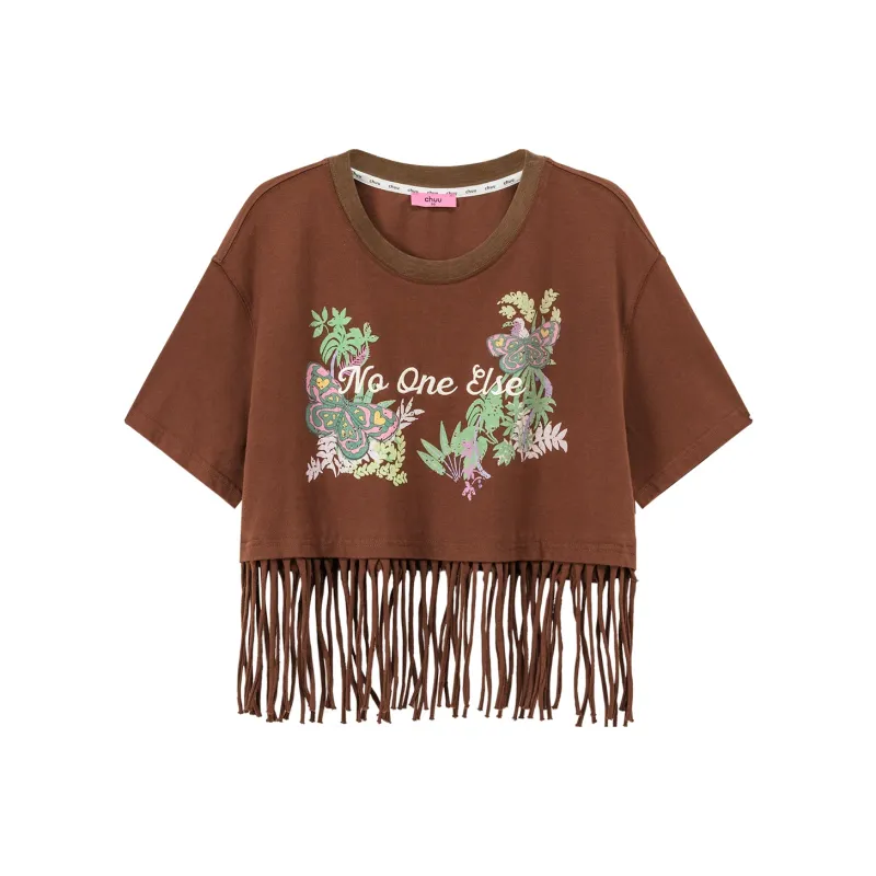 NO ONE ELSE Crop Tops Women's-1