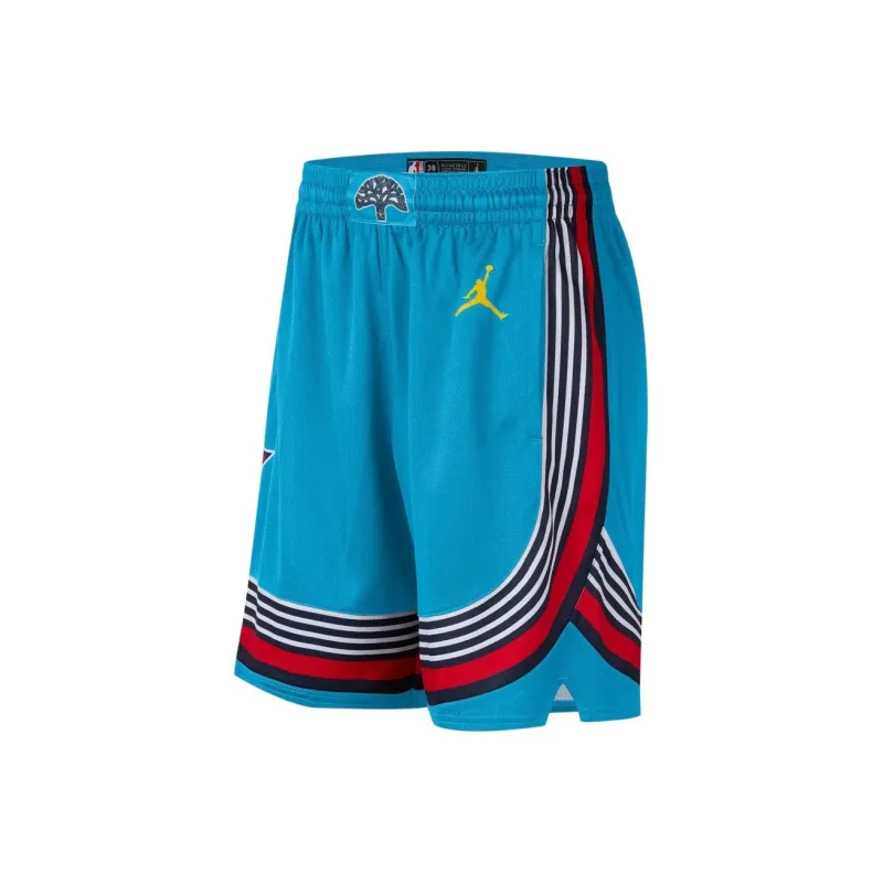 Jordan x NBA SS25 Sports Shorts Men's Blue-0