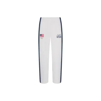 Skims USA Olympic Team Co-branded Casual Pants Men White/White