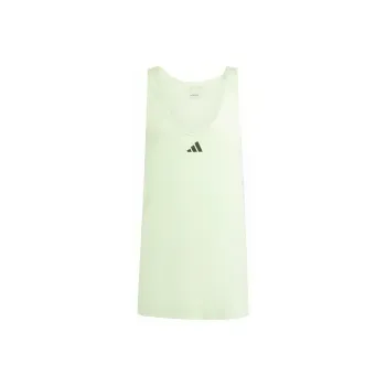 Adidas WORKOUT STRINGER TANK TOP Workout Clothing Men's Green
